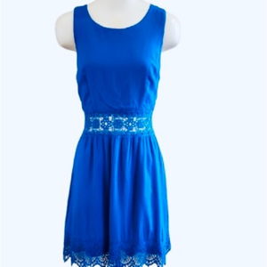 Xhilaration royal blue‎ dress